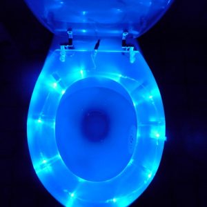 LED Commode Seat with Motion Sensor