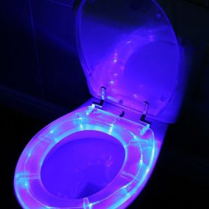 LED Commode Seat with Motion Sensor